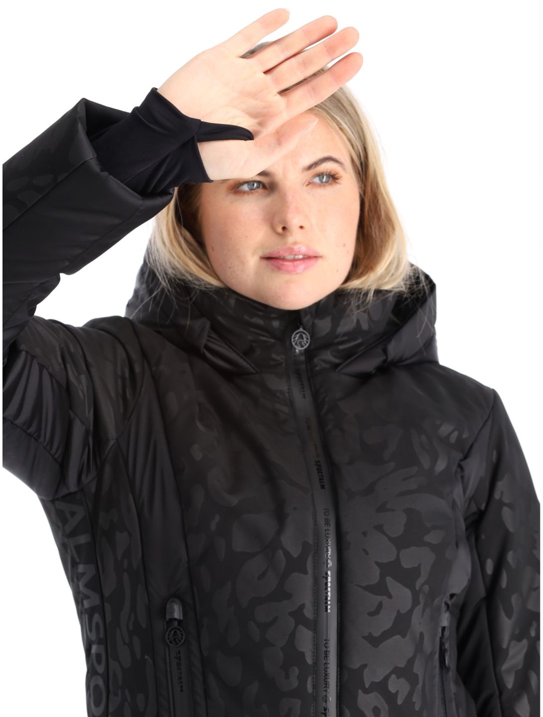 Sportalm Kitzbühel, Oregon m.Kap.o.P. veste de ski femmes Black noir 