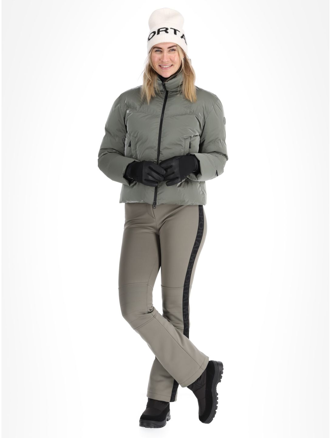 Sportalm Kitzbühel, Orlando CH o.K. veste de ski femmes Abbey Stone gris 