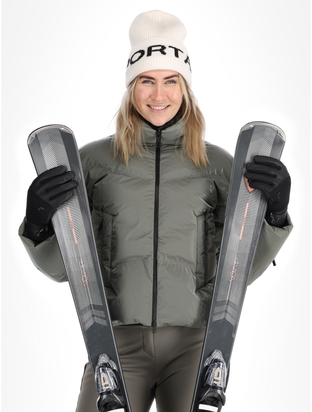 Sportalm Kitzbühel, Orlando CH o.K. veste de ski femmes Abbey Stone gris 