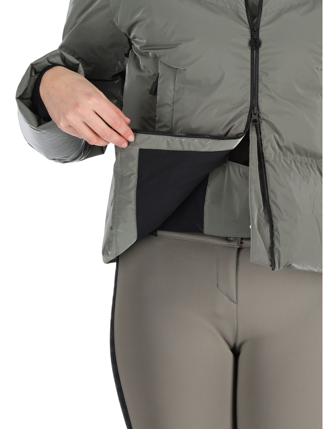 Sportalm Kitzbühel, Orlando CH o.K. veste de ski femmes Abbey Stone gris 