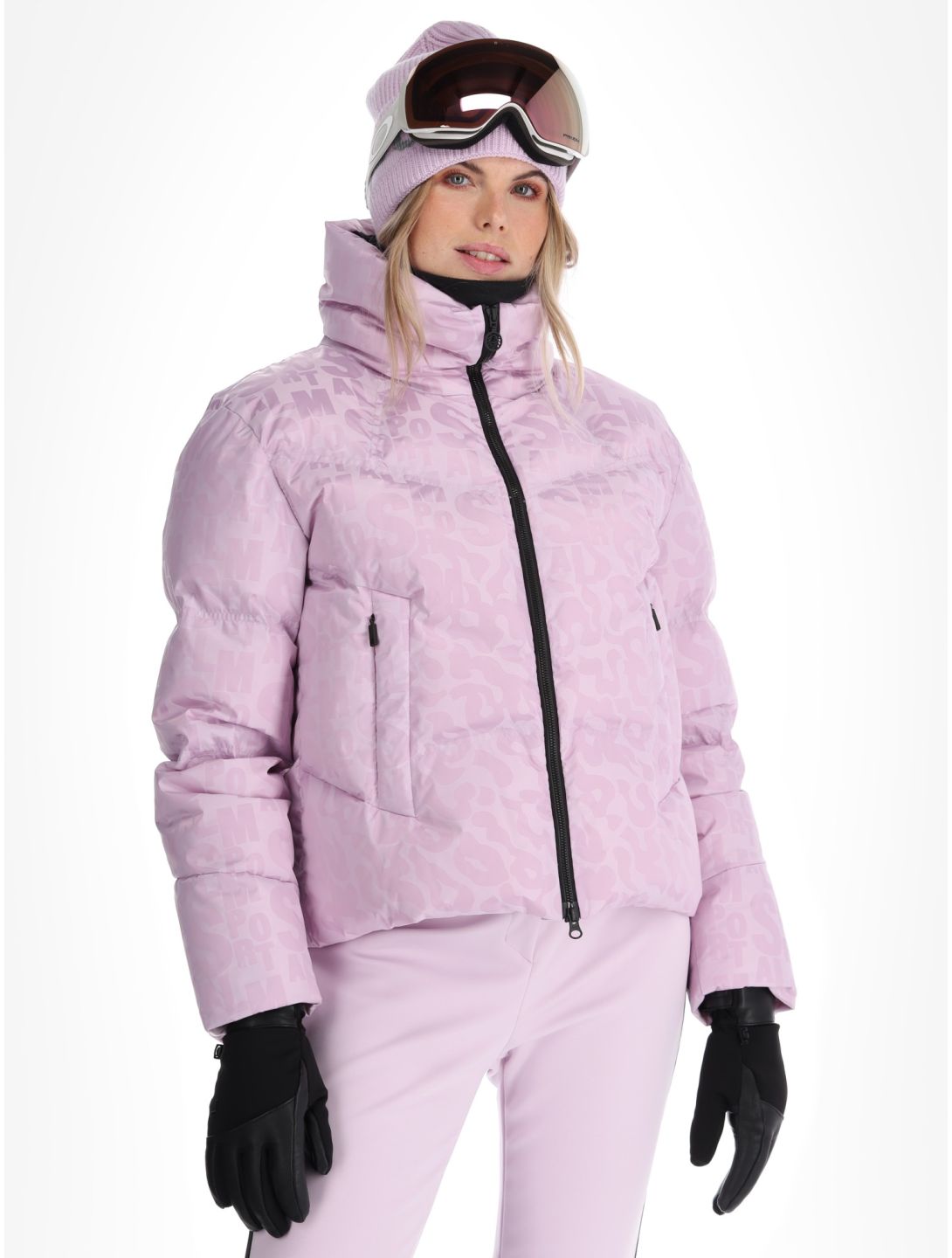 Sportalm Kitzbühel, Orlando Print CH o.K. veste de ski femmes Chalk Pink rose 