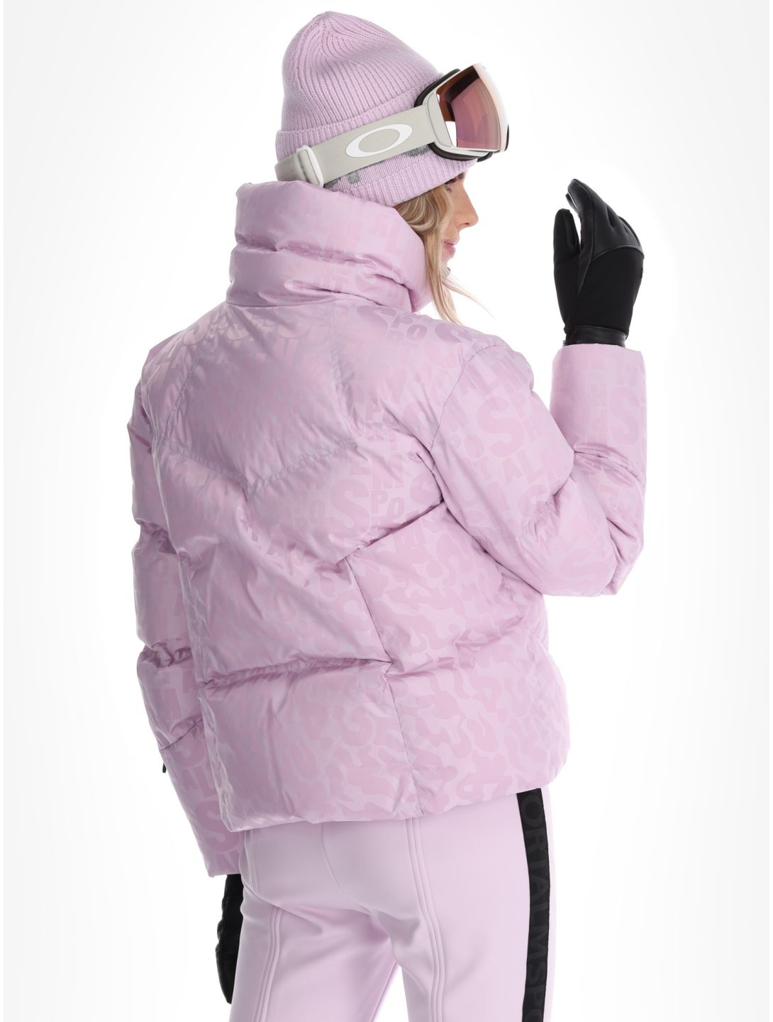 Sportalm Kitzbühel, Orlando Print CH o.K. veste de ski femmes Chalk Pink rose 