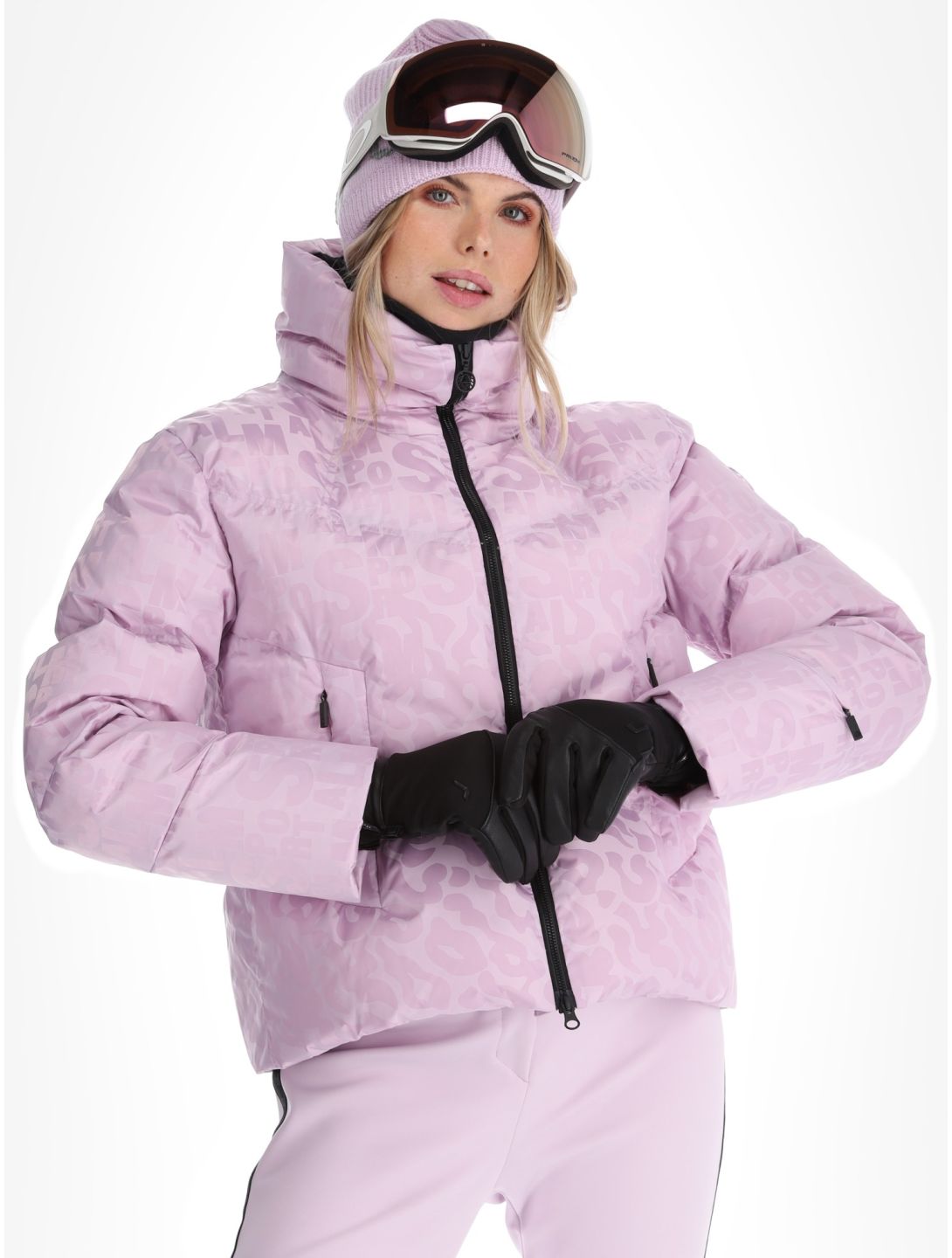 Sportalm Kitzbühel, Orlando Print CH o.K. veste de ski femmes Chalk Pink rose 