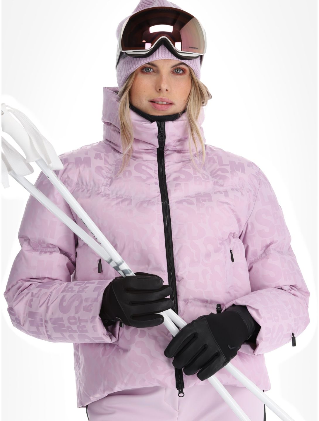 Sportalm Kitzbühel, Orlando Print CH o.K. veste de ski femmes Chalk Pink rose 