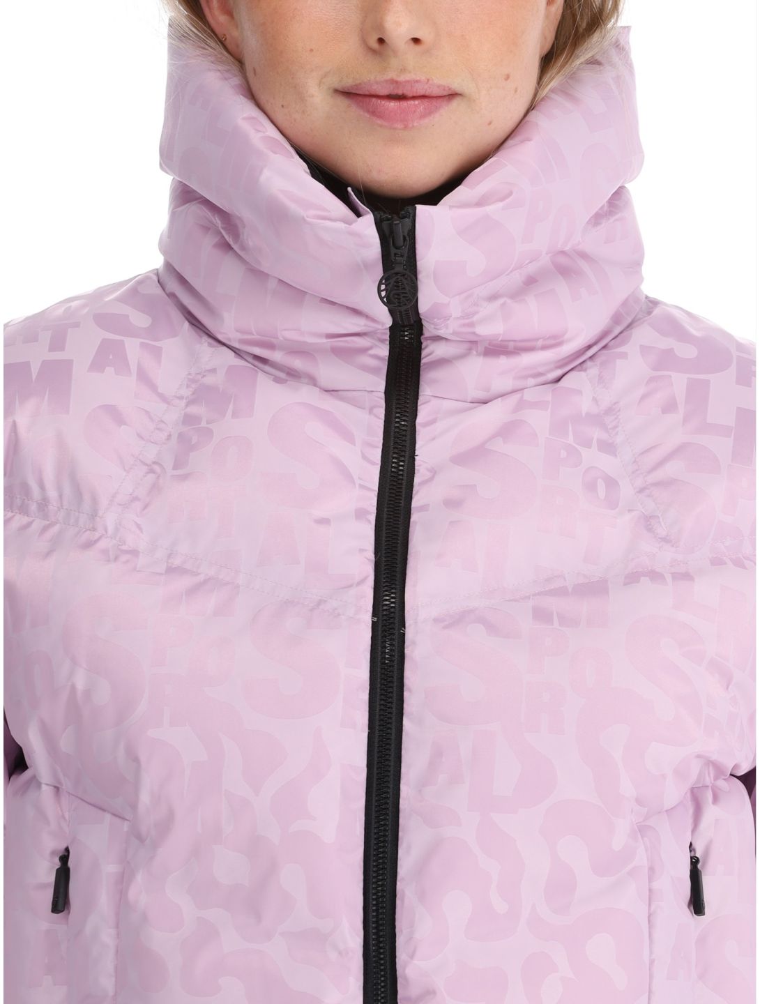 Sportalm Kitzbühel, Orlando Print CH o.K. veste de ski femmes Chalk Pink rose 