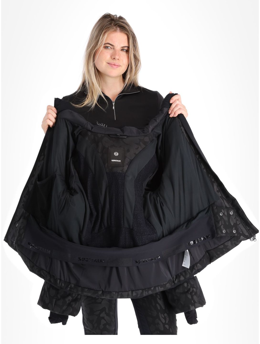 Sportalm Kitzbühel, Ortaca m.K. veste de ski femmes Black noir 