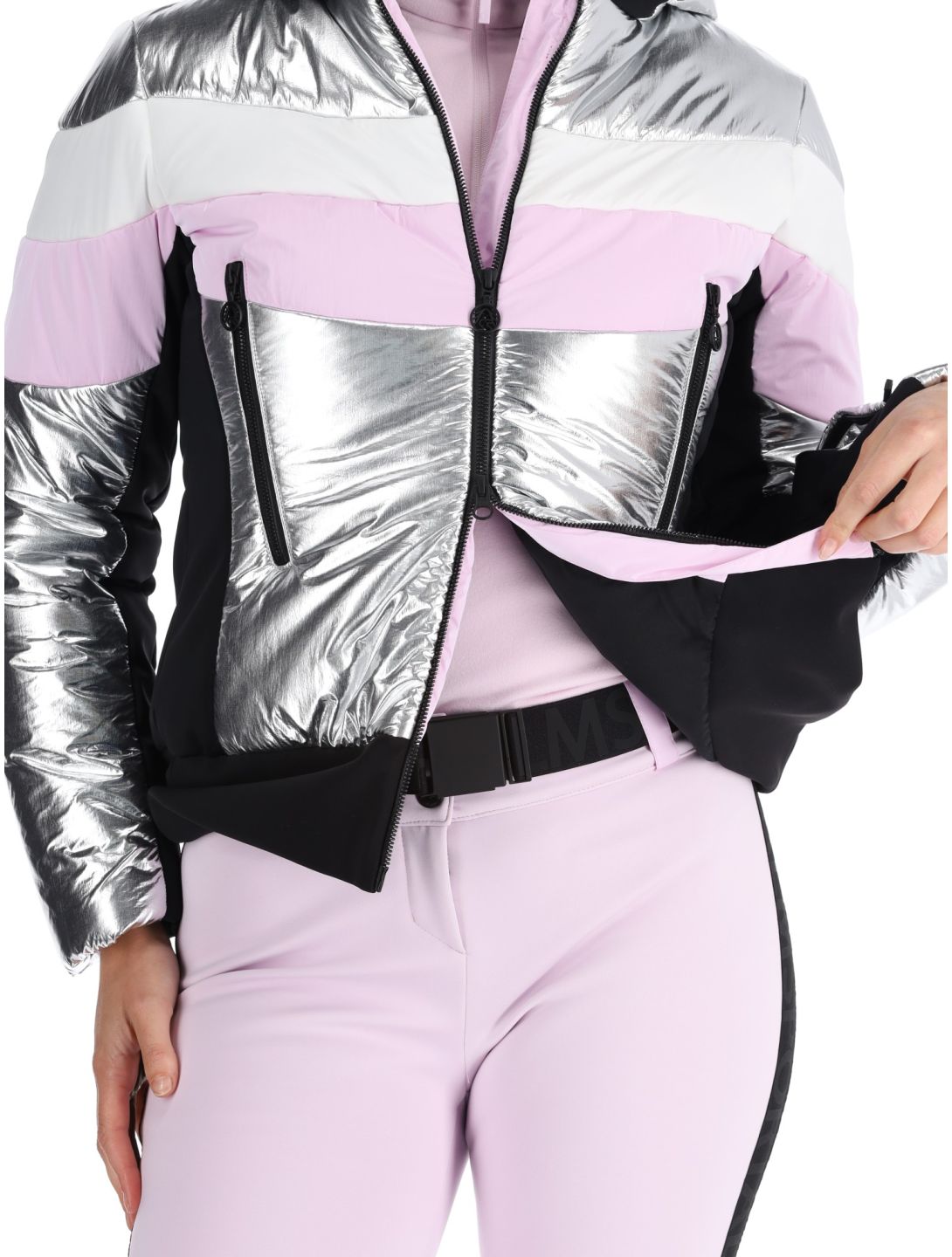 Sportalm Kitzbühel, Shanghai CH m.K. veste de ski femmes Silber argent 