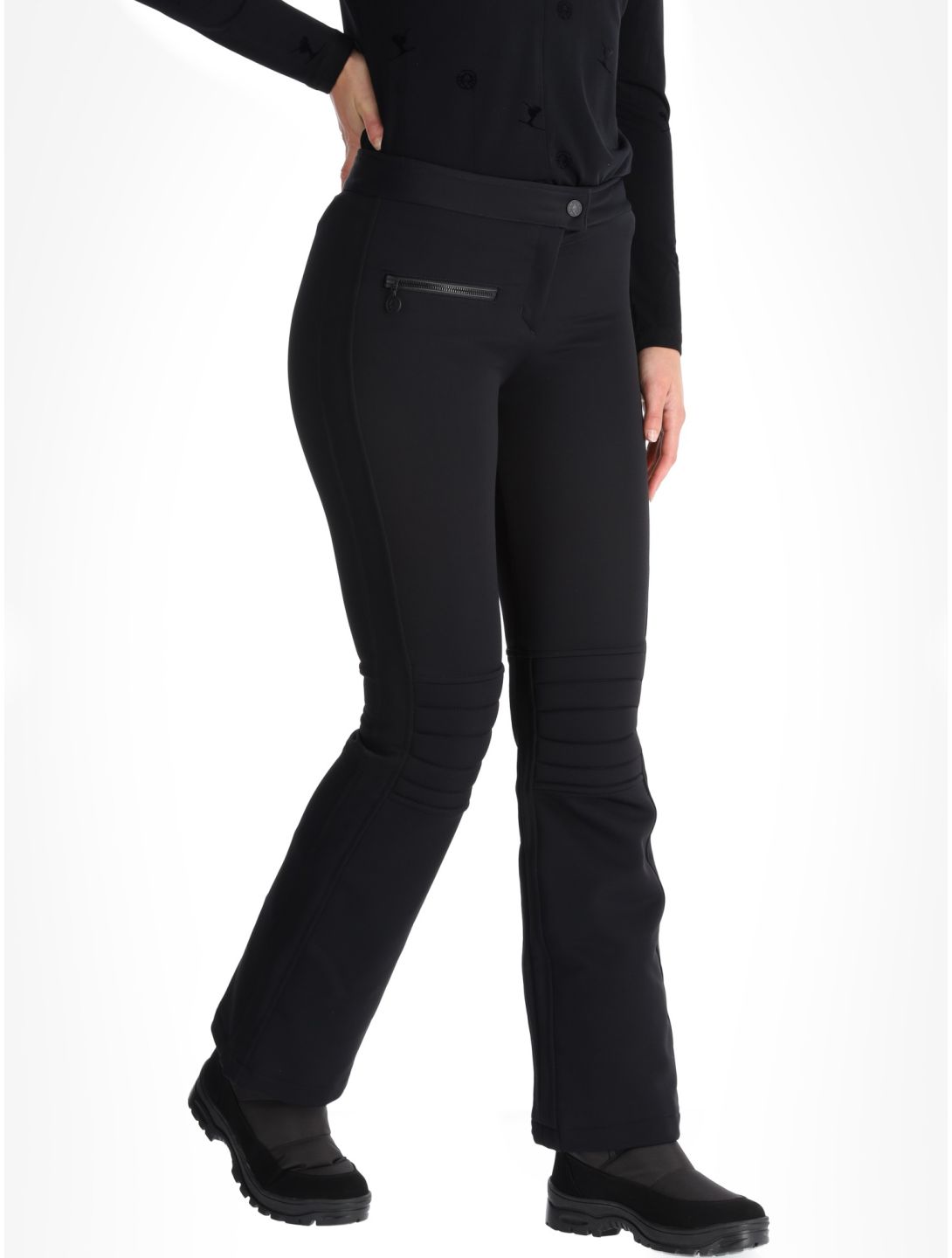 Sportalm Kitzbühel, Snowy pantalon de ski en softshell femmes Black noir 