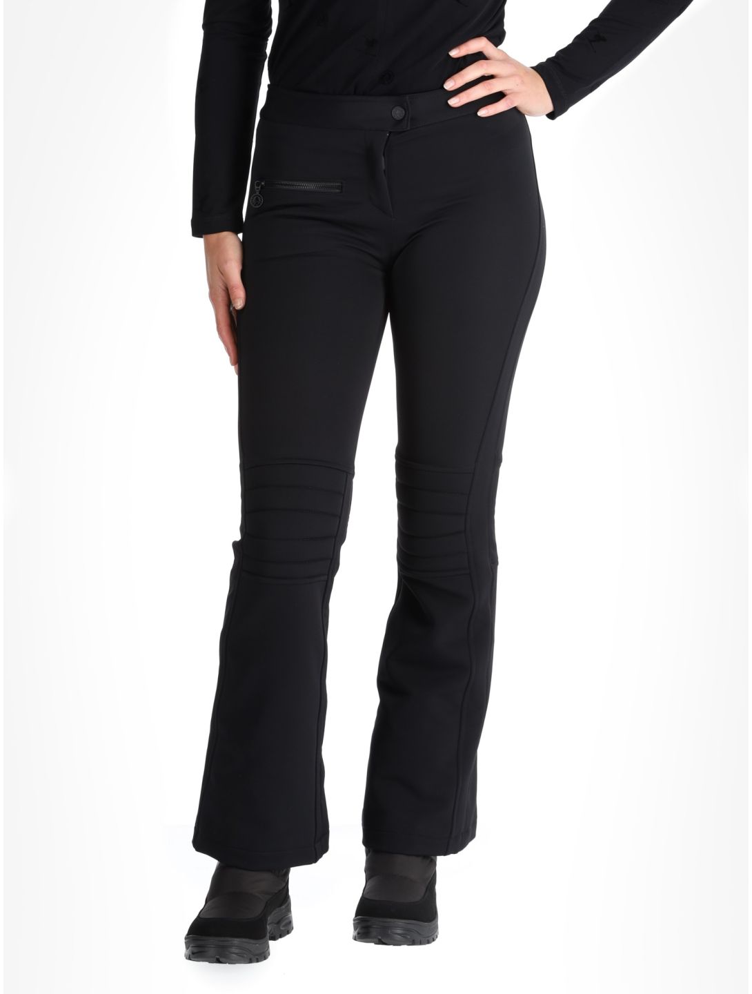 Sportalm Kitzbühel, Snowy pantalon de ski en softshell femmes Black noir 