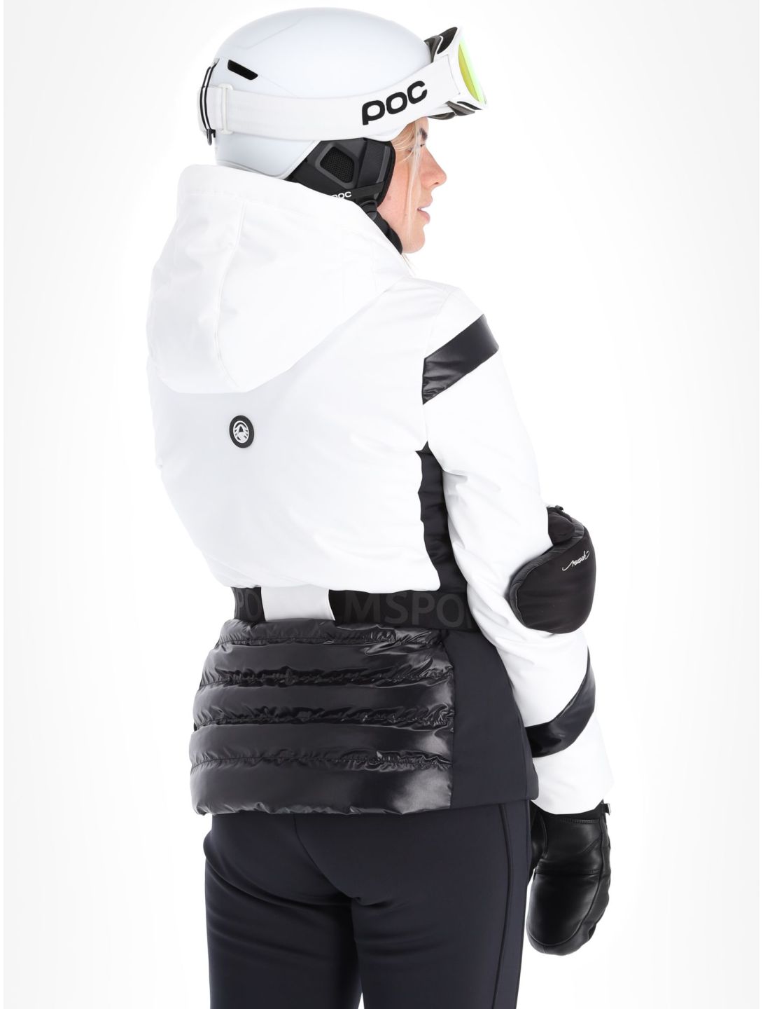 Sportalm Kitzbühel, Subway m.Kap.o.P. veste de ski femmes Optical white blanc 