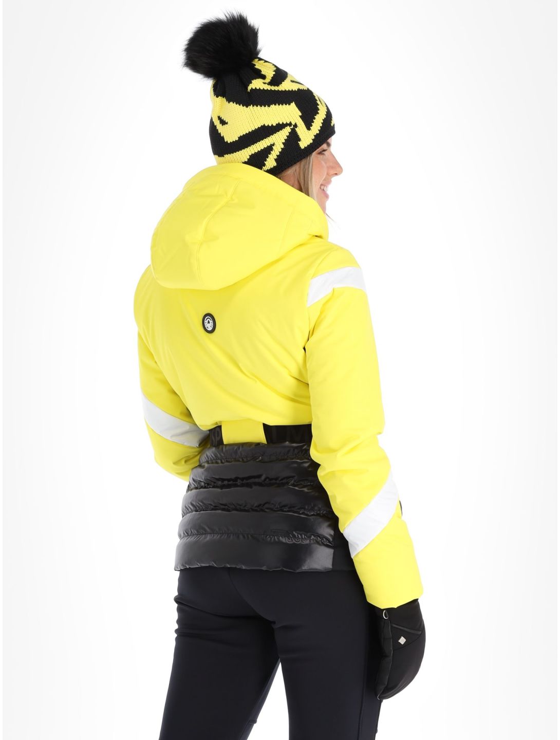 Sportalm Kitzbühel, Subway m.Kap.o.P. veste de ski femmes Blazing Yellow jaune 