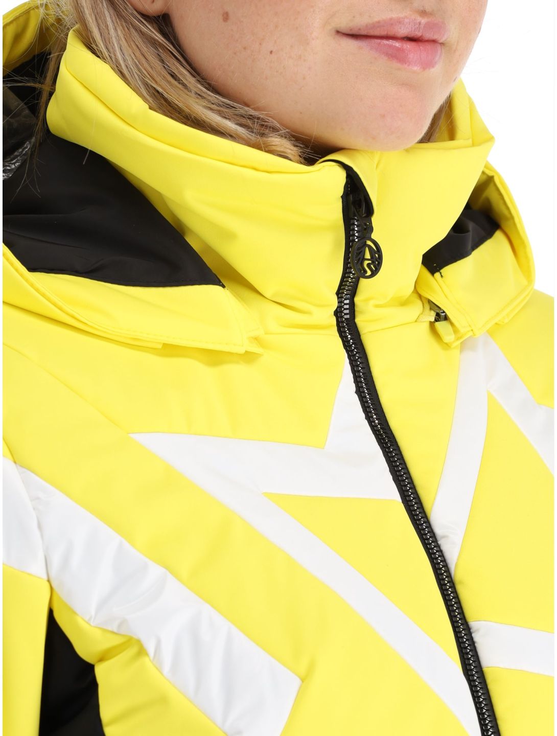 Sportalm Kitzbühel, Subway m.Kap.o.P. veste de ski femmes Blazing Yellow jaune 