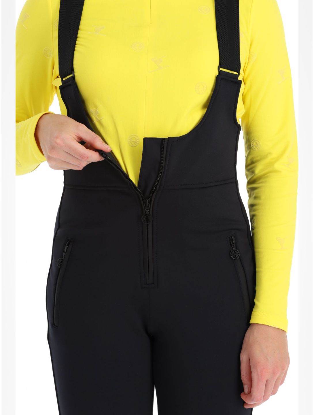 Sportalm Kitzbühel, Venus pantalon de ski en softshell femmes Black noir 