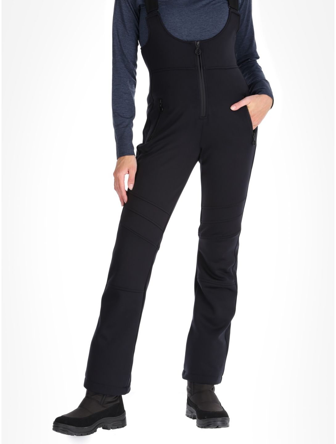 Sportalm Kitzbühel, Venus pantalon de ski en softshell femmes Black noir 