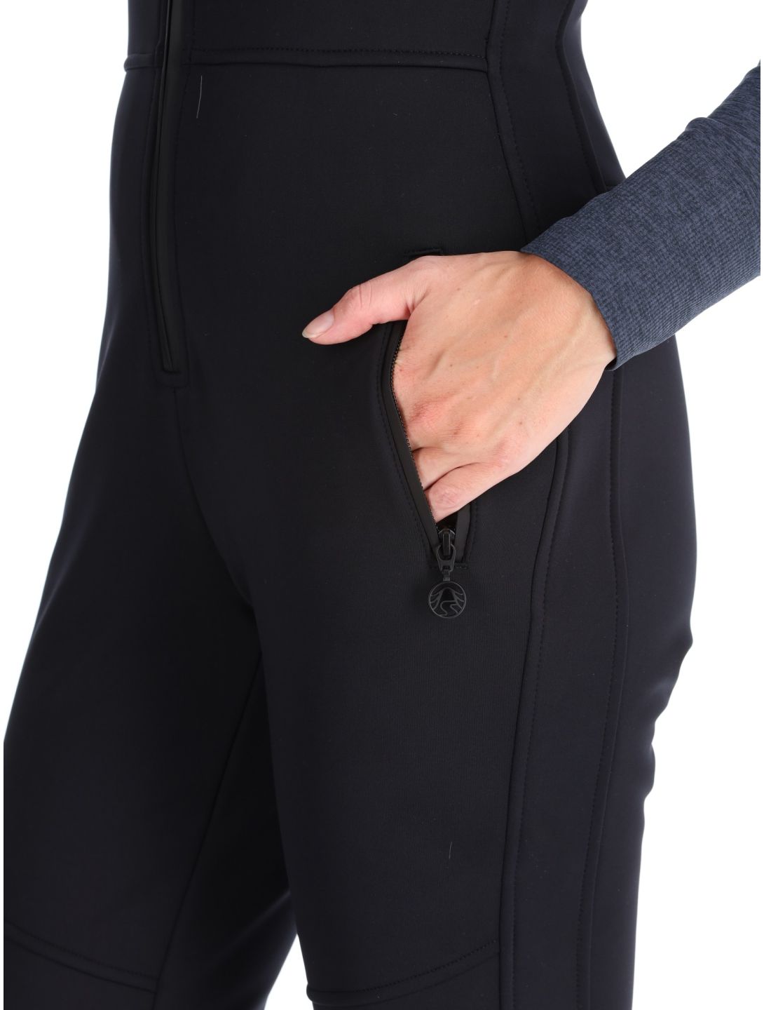 Sportalm Kitzbühel, Venus pantalon de ski en softshell femmes Black noir 