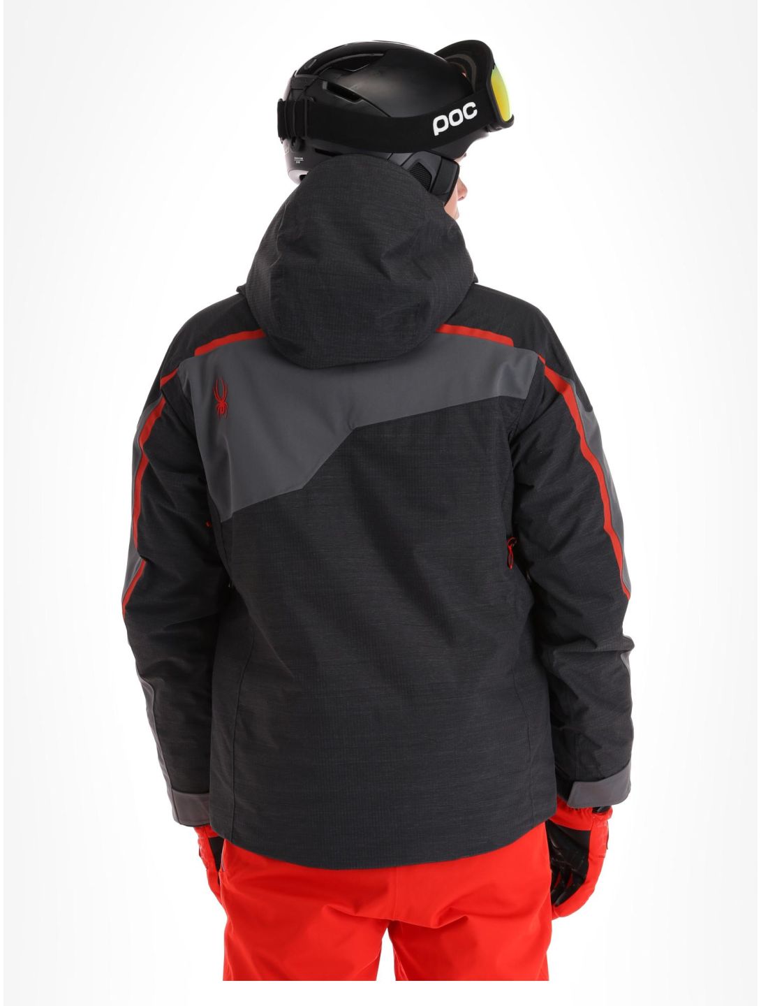 Spyder, Leader veste de ski hommes Polar gris, noir 