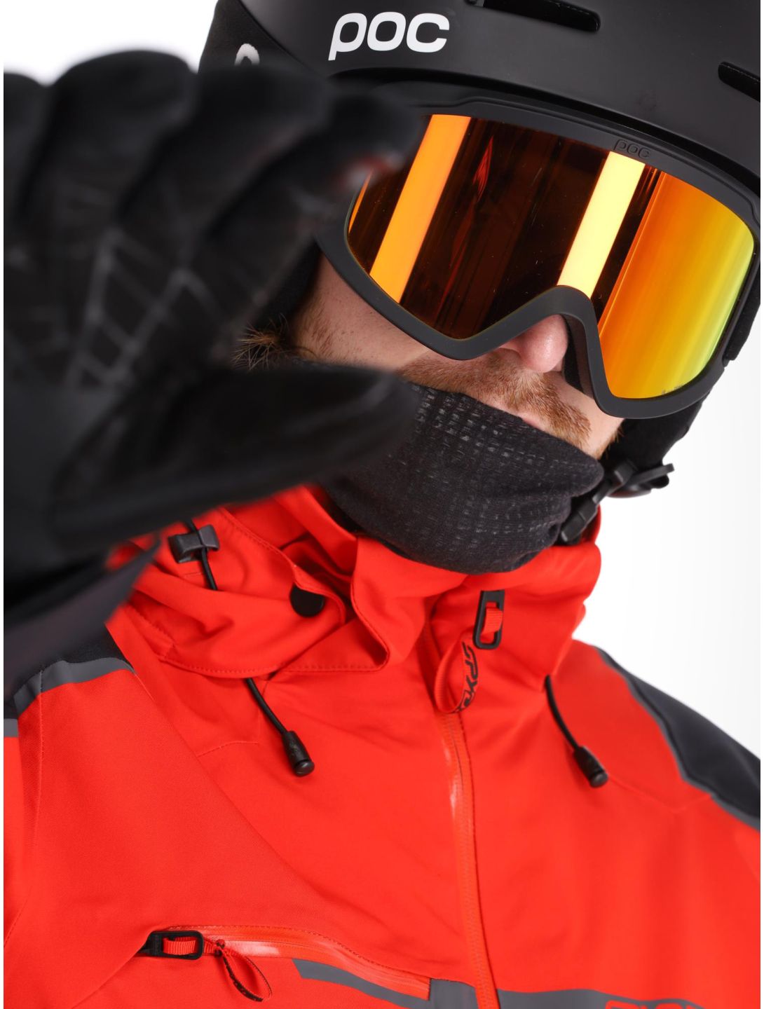 Spyder, Titan veste de ski hommes Volcano rouge 