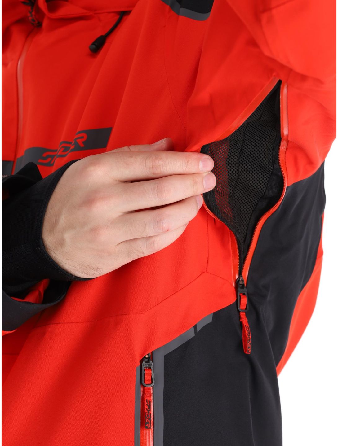 Spyder, Titan veste de ski hommes Volcano rouge 