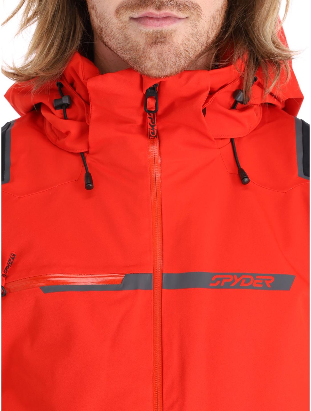 Spyder, Titan veste de ski hommes Volcano rouge 