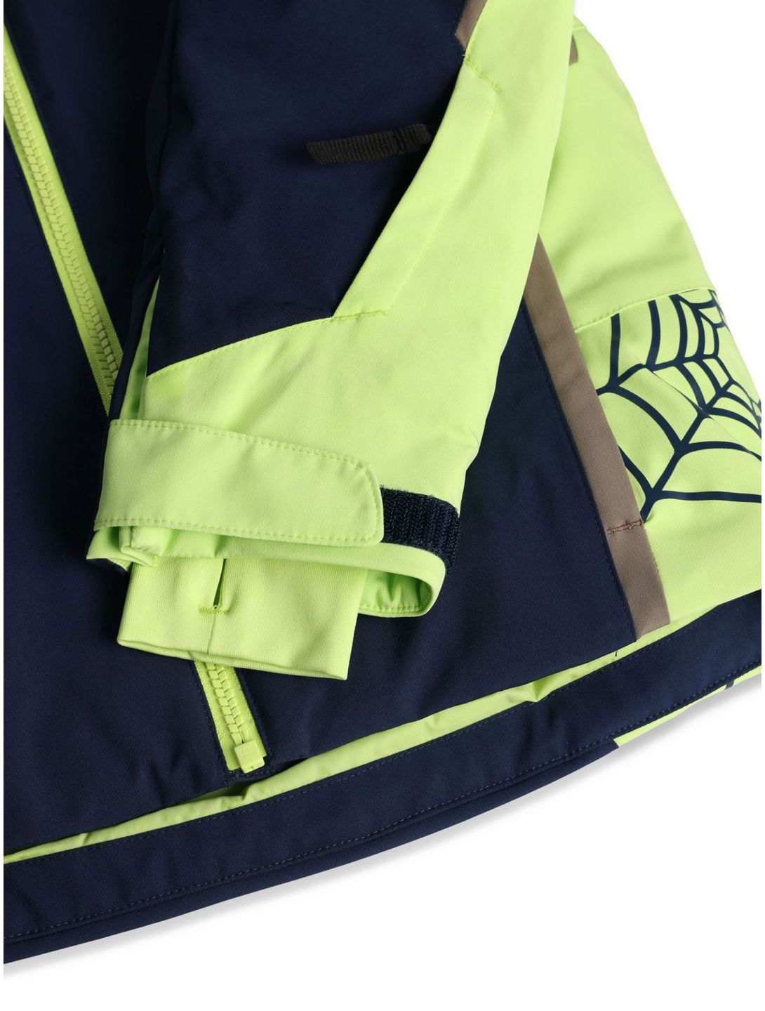 Spyder, Challenger veste de ski enfants True Navy bleu, vert 