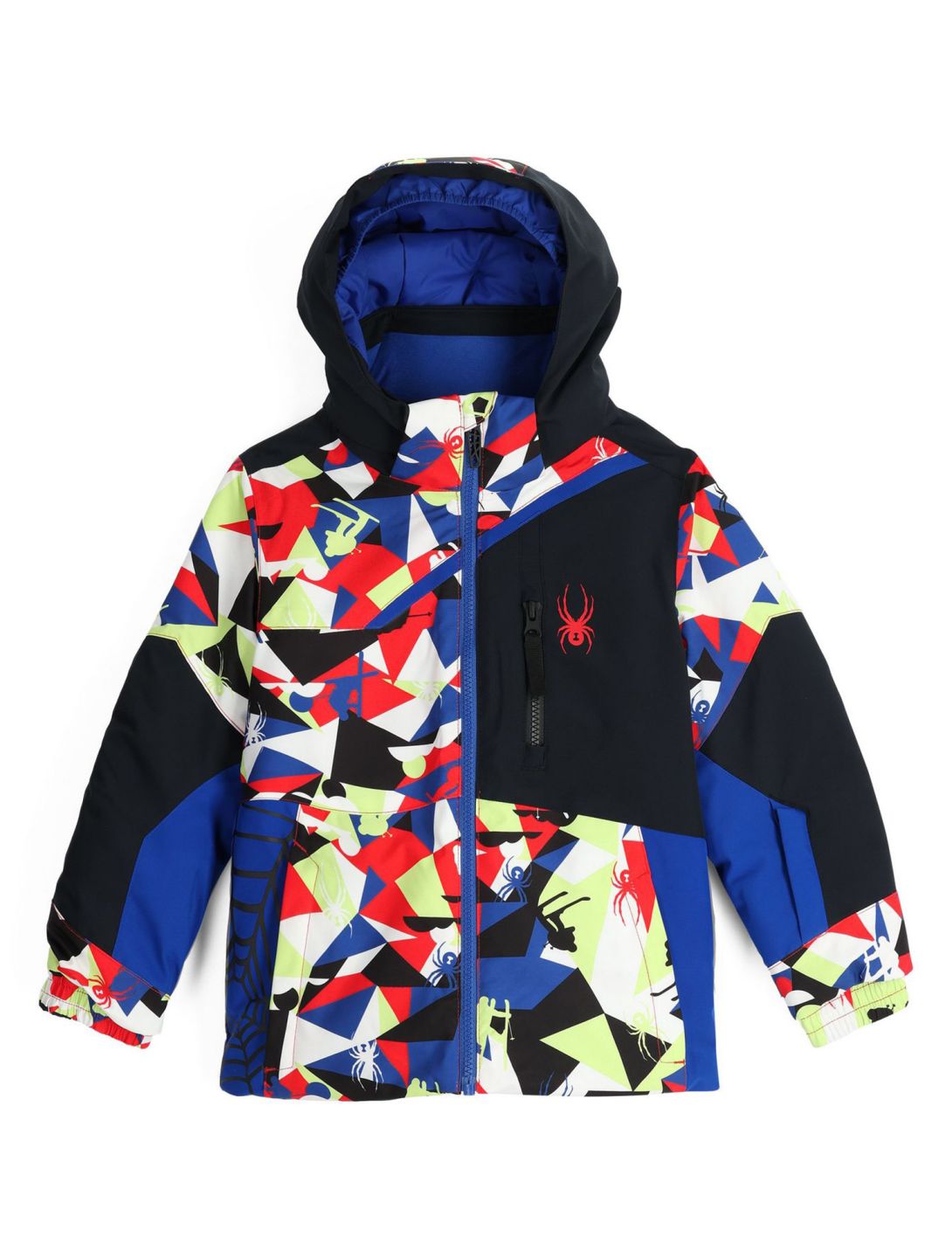 Spyder, Challenger veste de ski enfants Red Combo rouge 