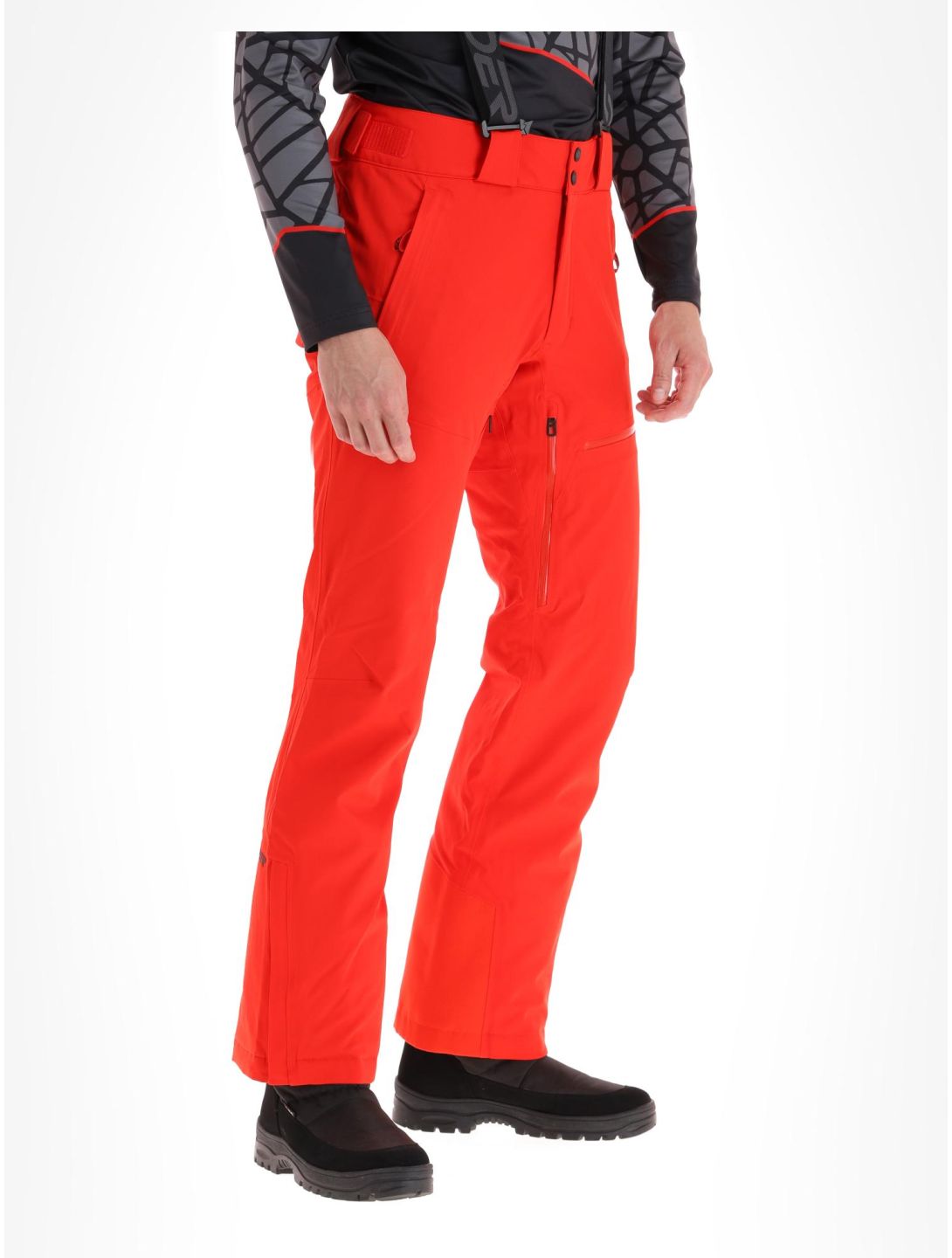 Spyder, Dare pantalon de ski hommes Volcano rouge 