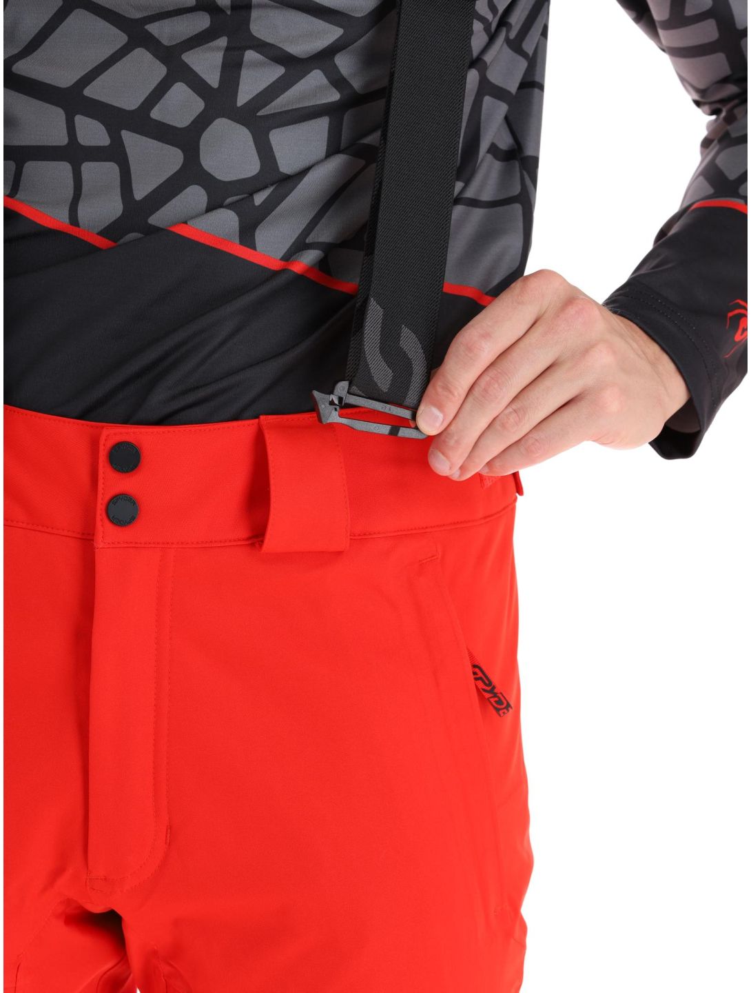 Spyder, Dare pantalon de ski hommes Volcano rouge 