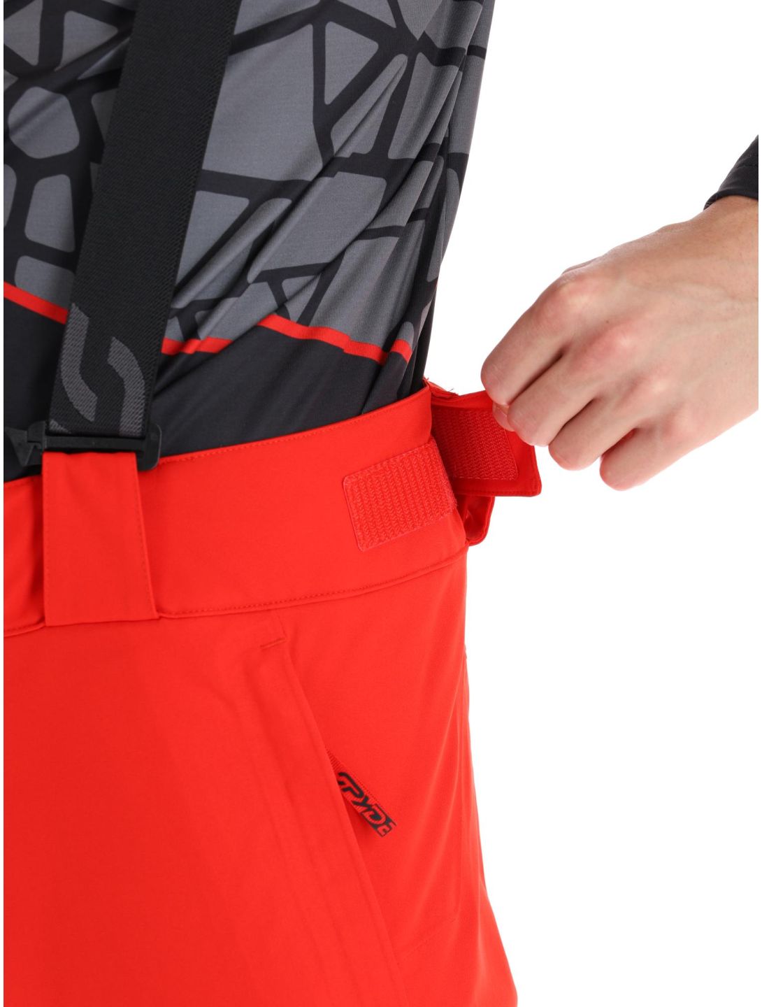 Spyder, Dare pantalon de ski hommes Volcano rouge 