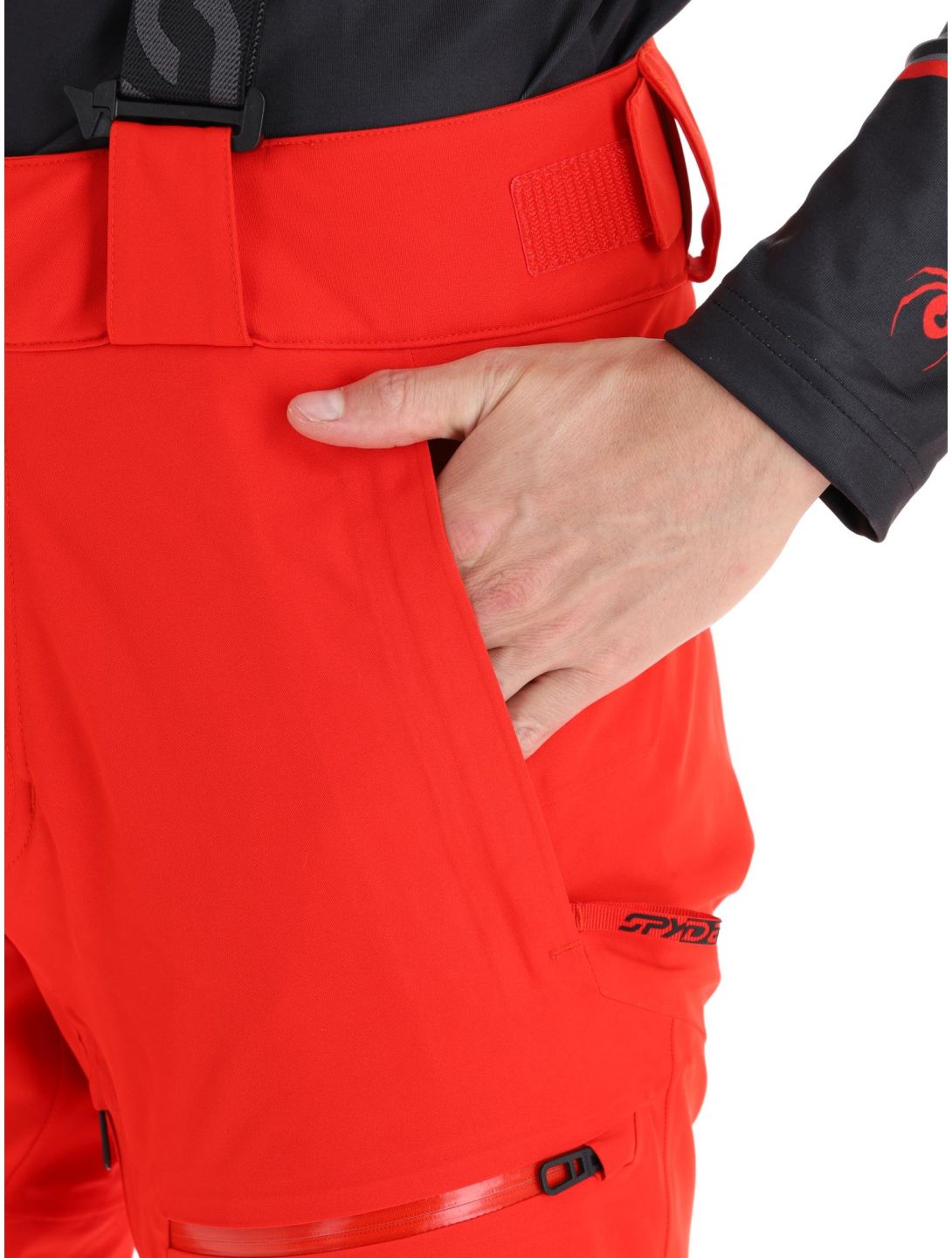 Spyder, Dare pantalon de ski hommes Volcano rouge 