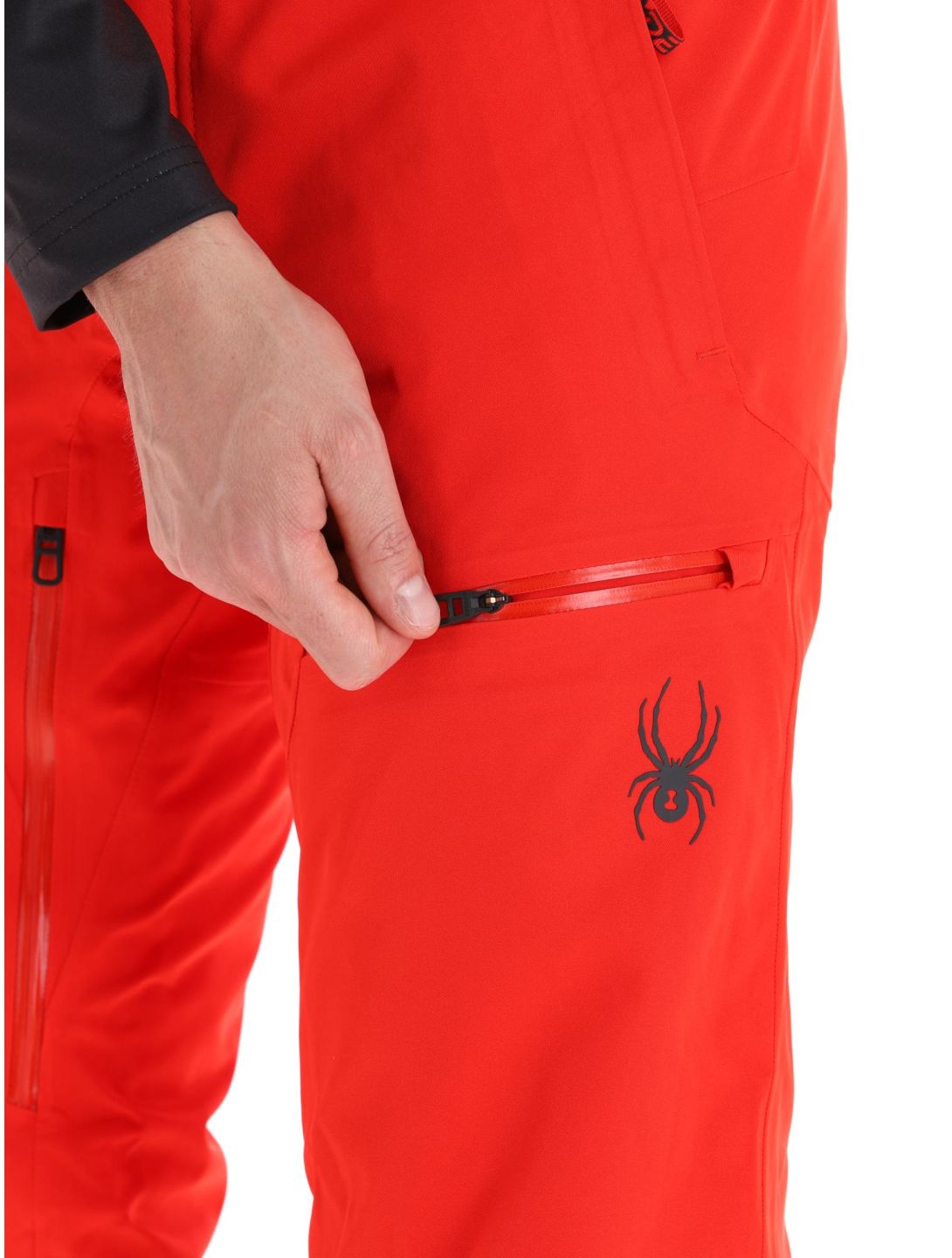 Spyder, Dare pantalon de ski hommes Volcano rouge 