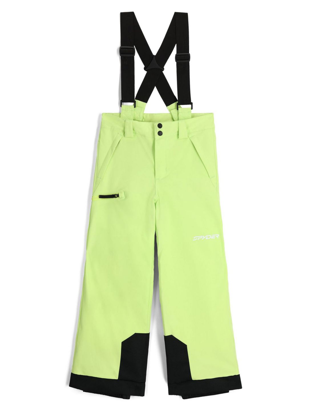 Spyder, Propulsion pantalon de ski enfants Lime Ice vert 