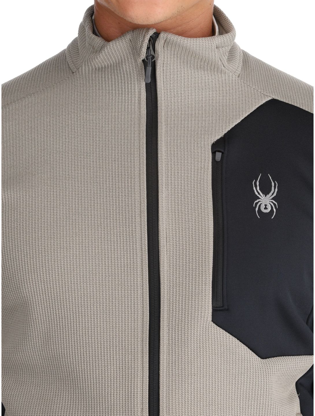 Spyder, Bandit gilet hommes Concrete gris 