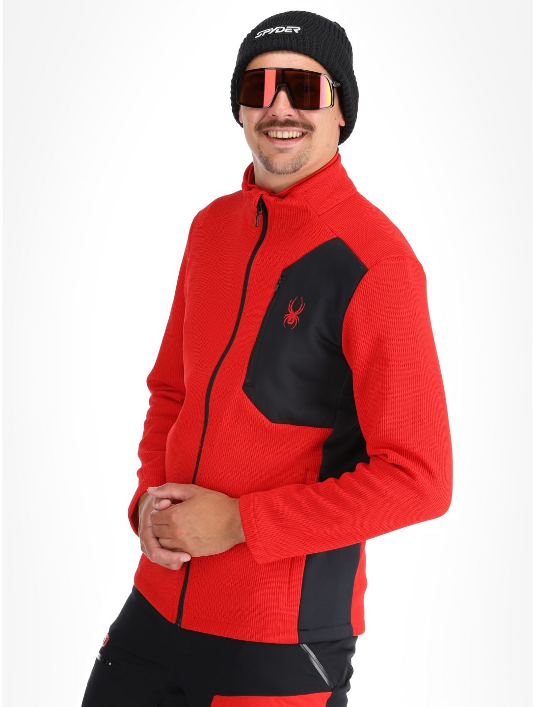 Spyder, Bandit gilet hommes Spyder Red rouge 