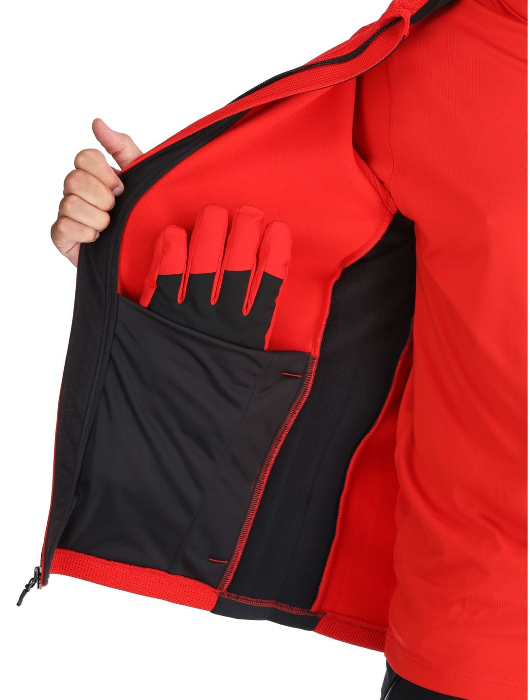 Spyder, Bandit gilet hommes Spyder Red rouge 