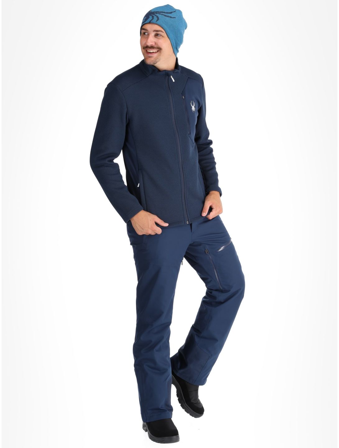 Spyder, Bandit gilet hommes True Navy bleu 