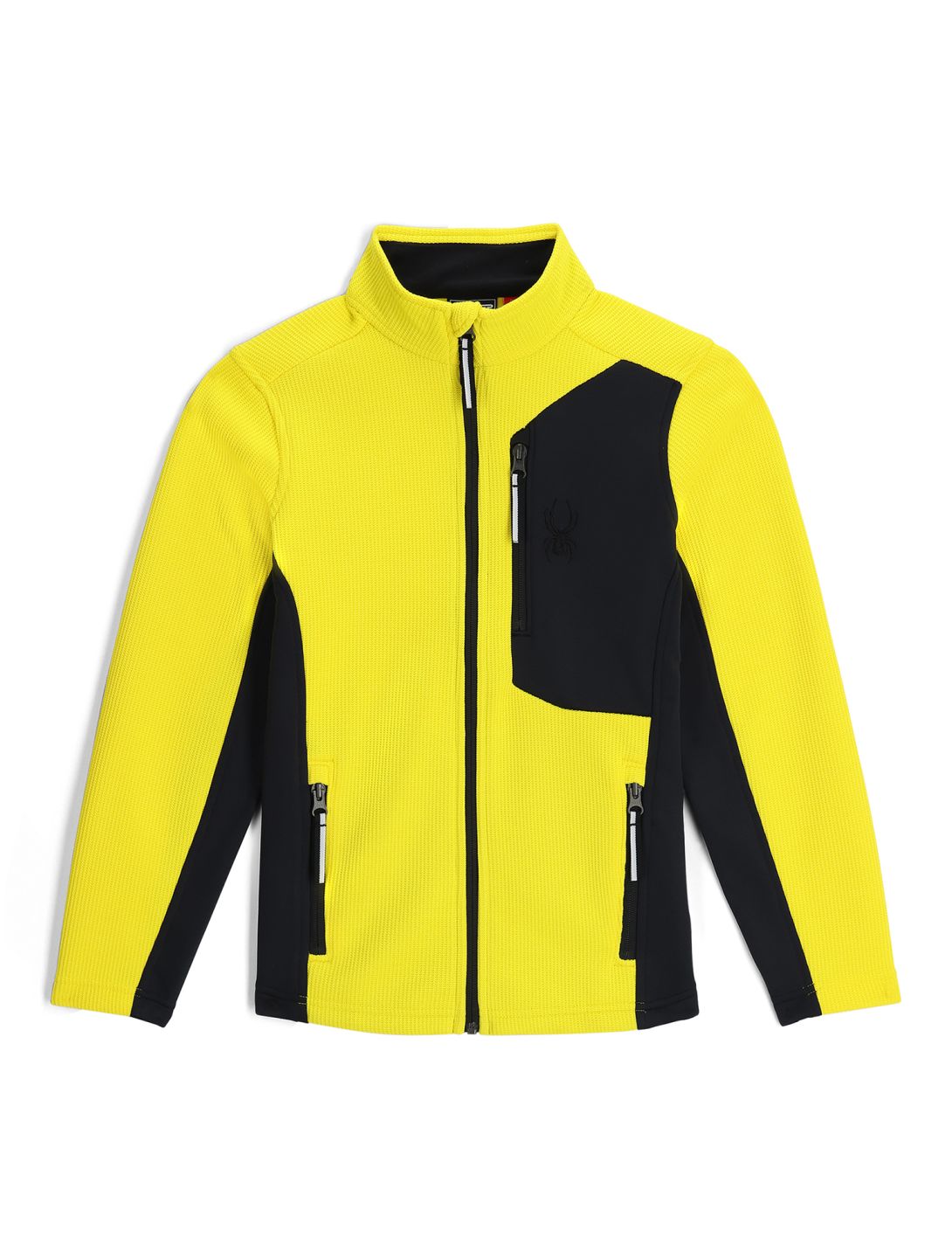 Spyder, Bandit gilet enfants Acid Yellow jaune 