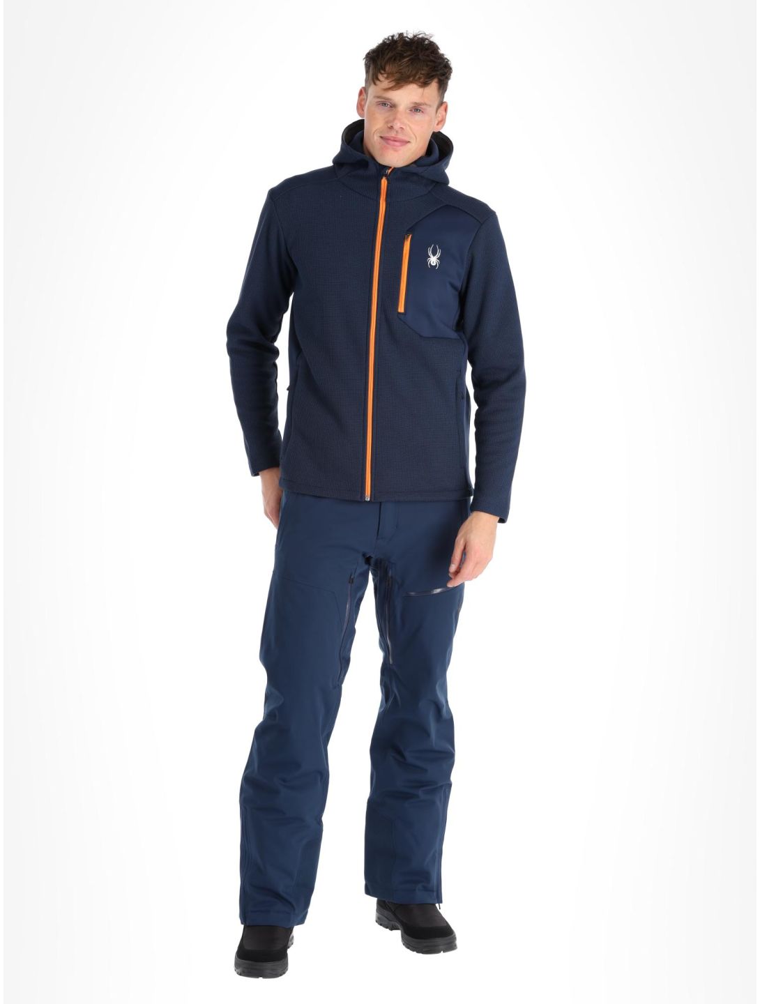 Spyder, Bandit Hooded gilet hommes True Navy bleu 