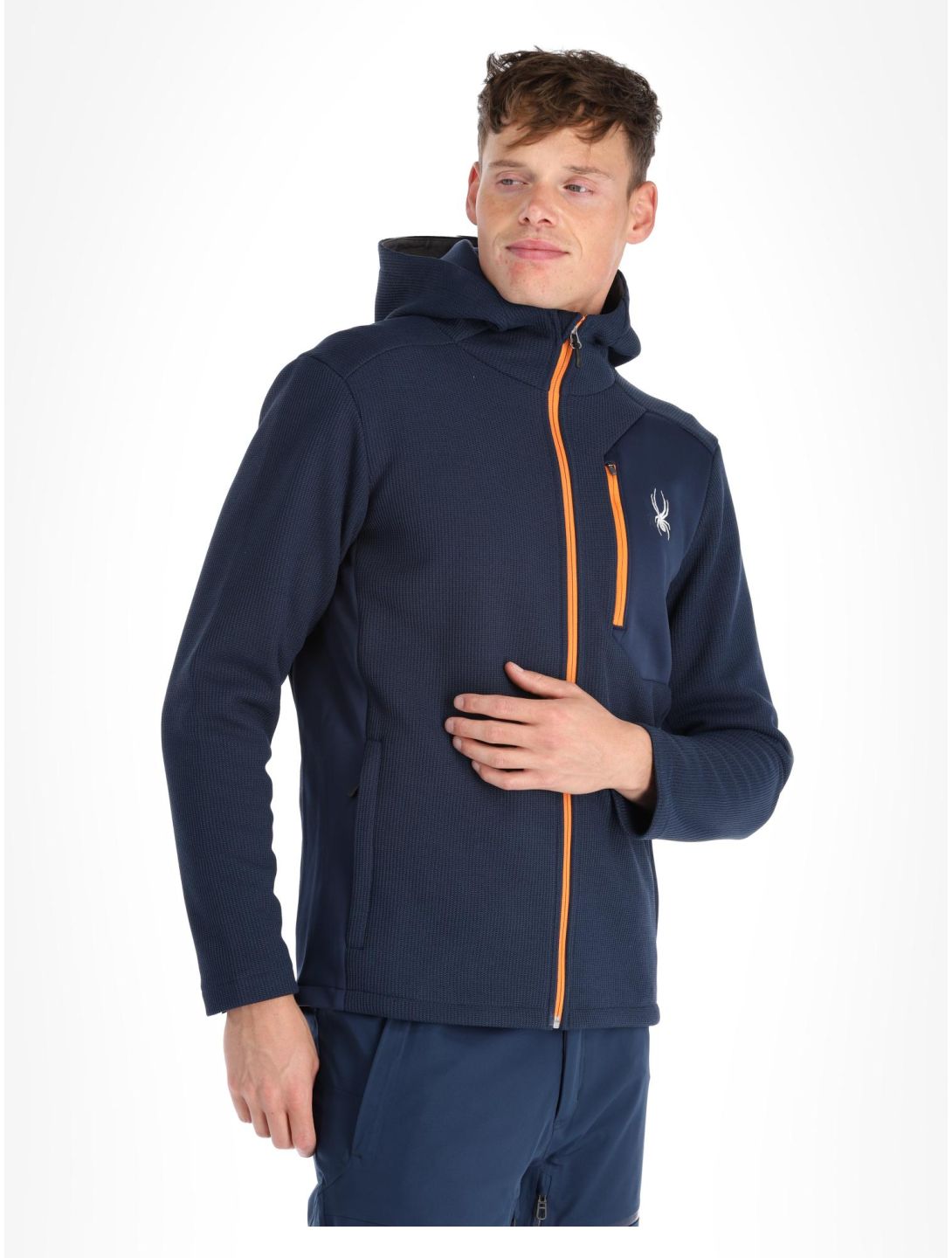 Spyder, Bandit Hooded gilet hommes True Navy bleu 