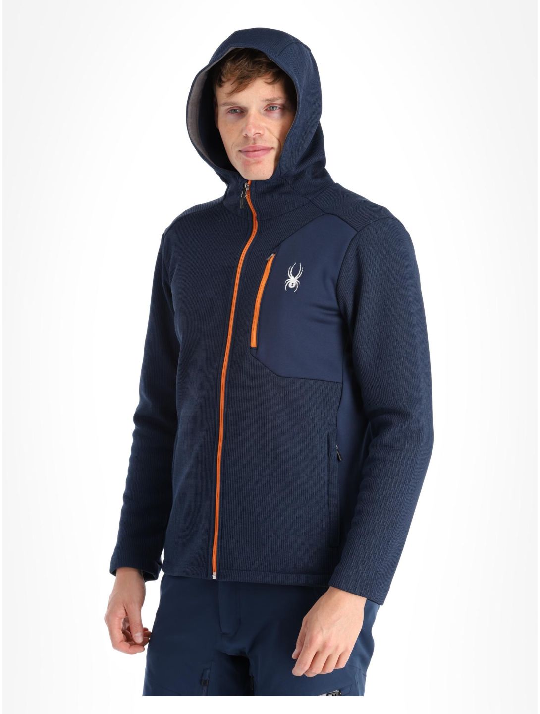 Spyder, Bandit Hooded gilet hommes True Navy bleu 