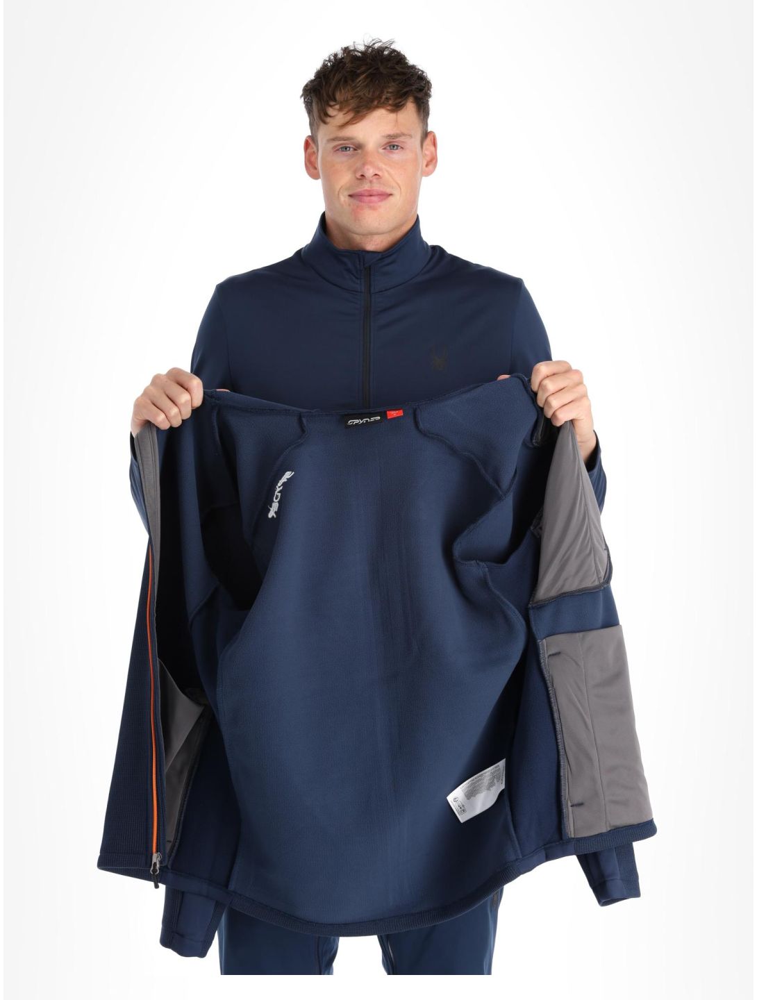 Spyder, Bandit Hooded gilet hommes True Navy bleu 