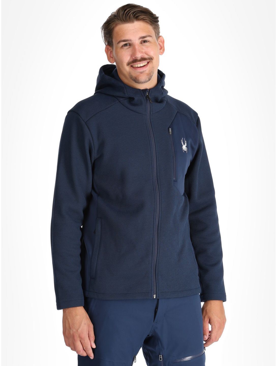 Spyder, Bandit Hooded gilet hommes True Navy bleu 