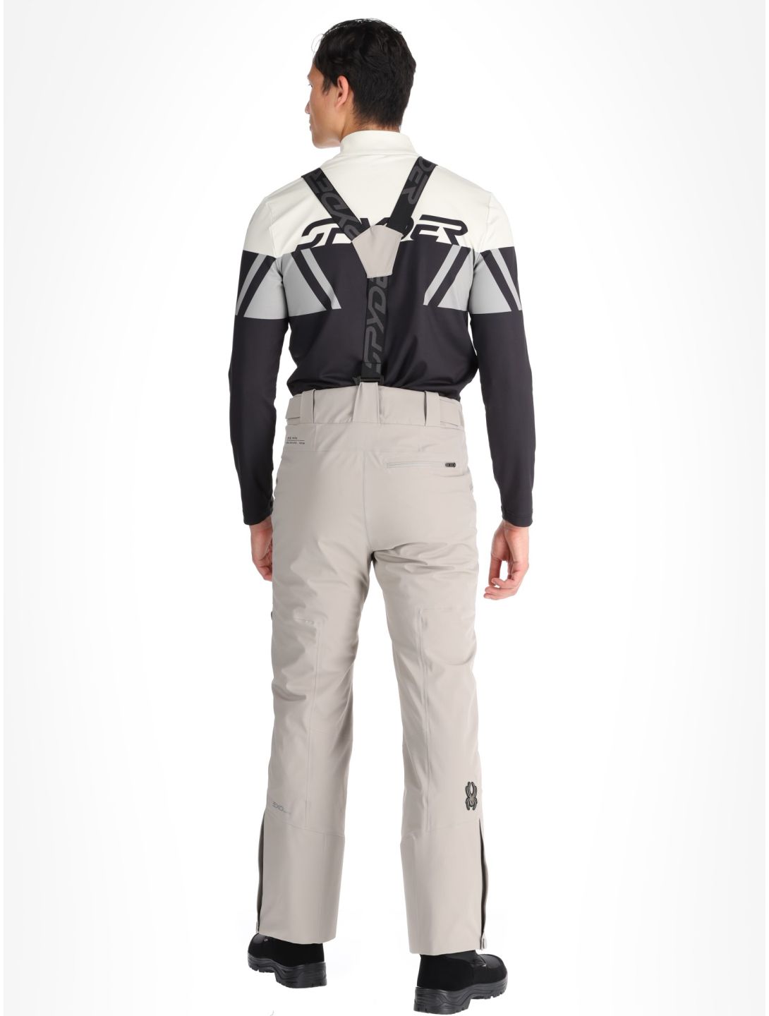 Spyder, Bormio pantalon de ski hommes Concrete gris 