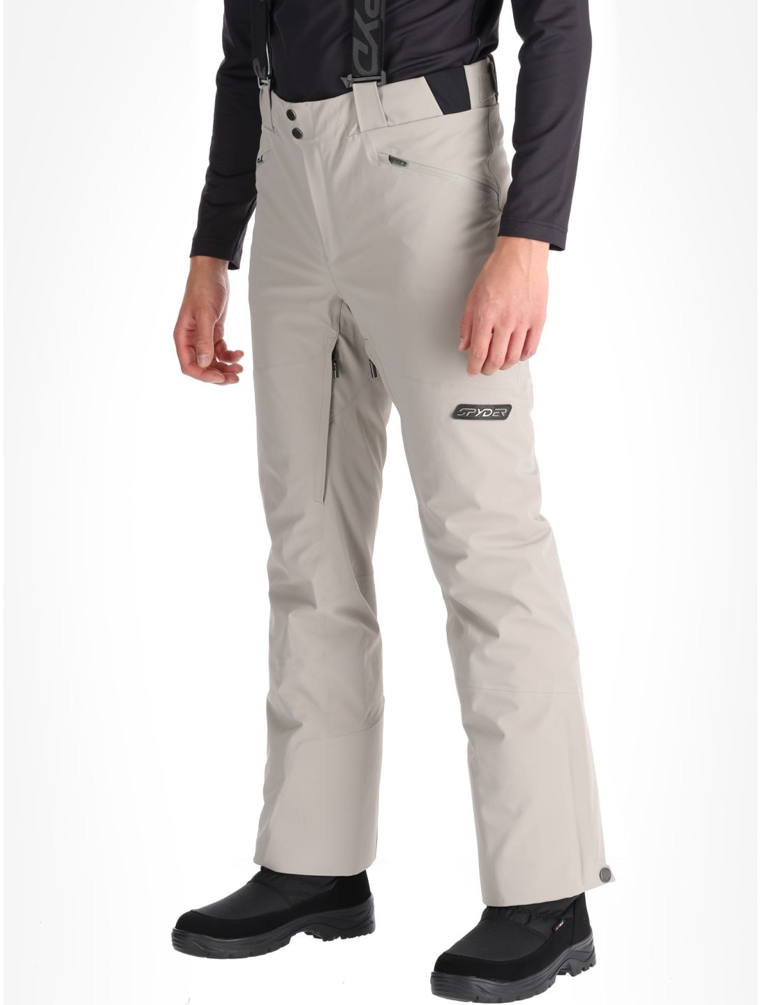 Spyder, Bormio pantalon de ski hommes Concrete gris 