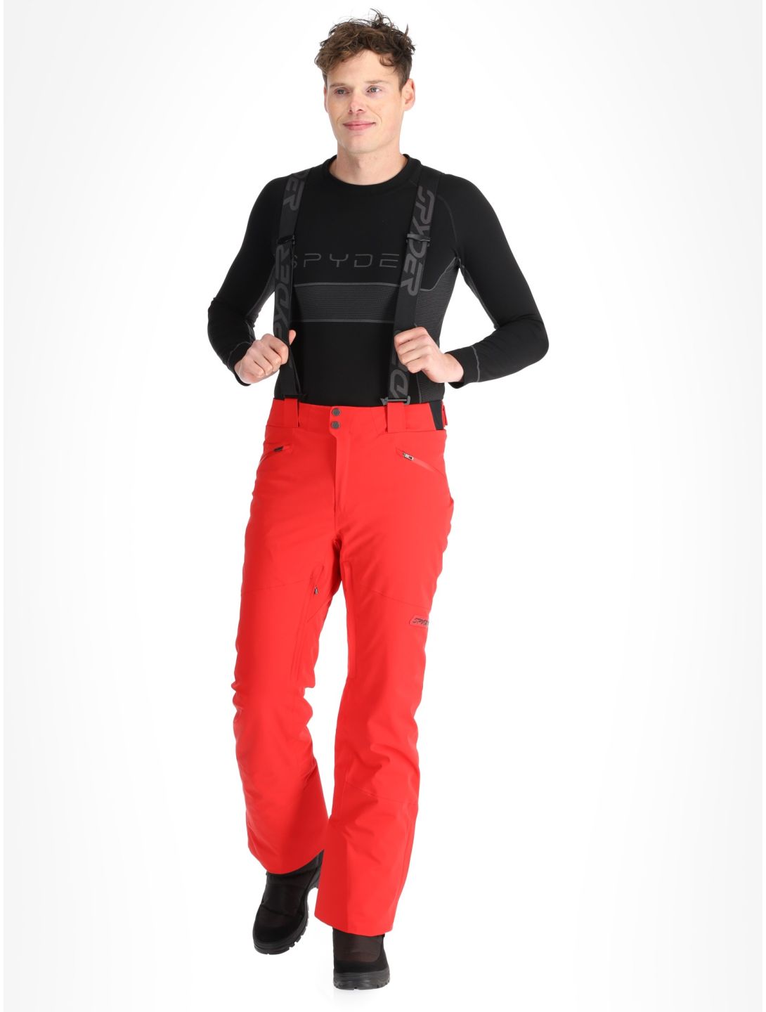 Spyder, Bormio pantalon de ski hommes Spyder Red rouge 