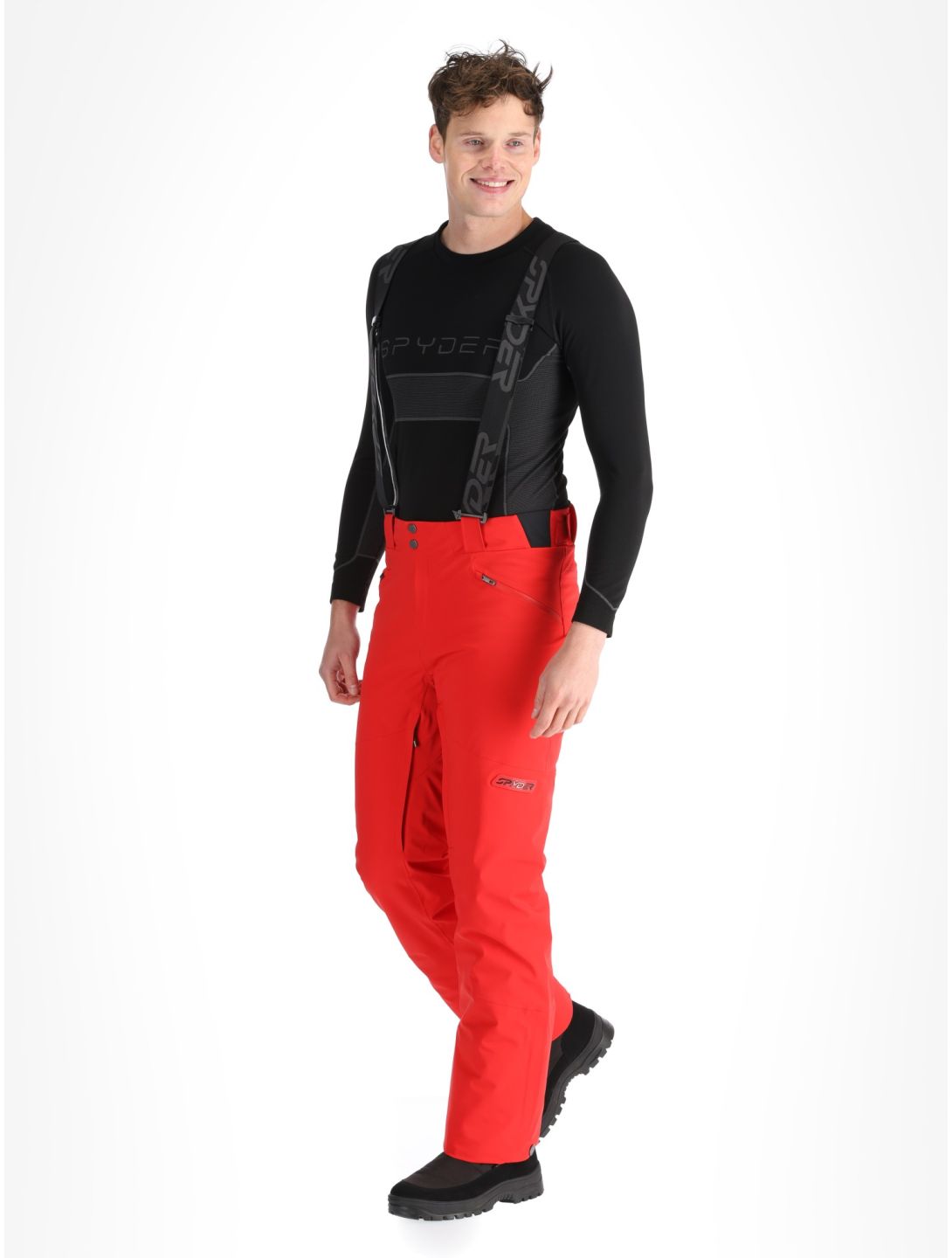 Spyder, Bormio pantalon de ski hommes Spyder Red rouge 