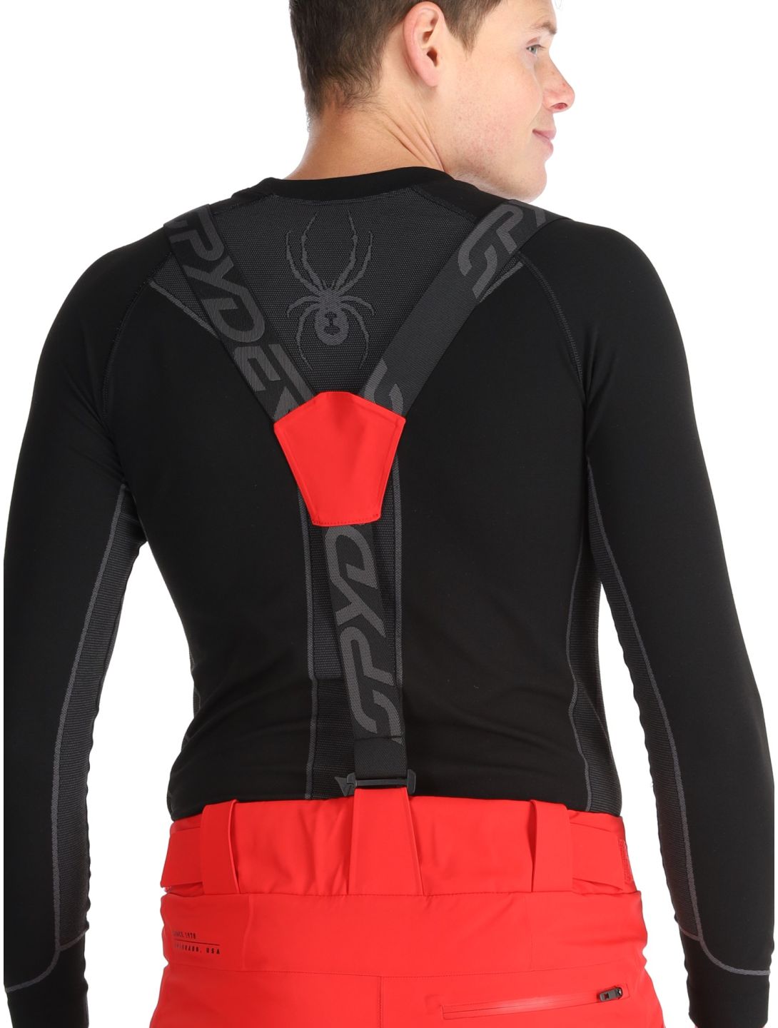 Spyder, Bormio pantalon de ski hommes Spyder Red rouge 