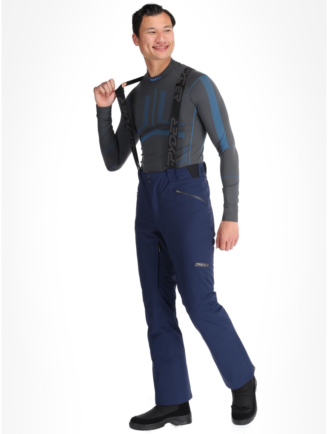 Spyder, Bormio pantalon de ski hommes True Navy bleu 