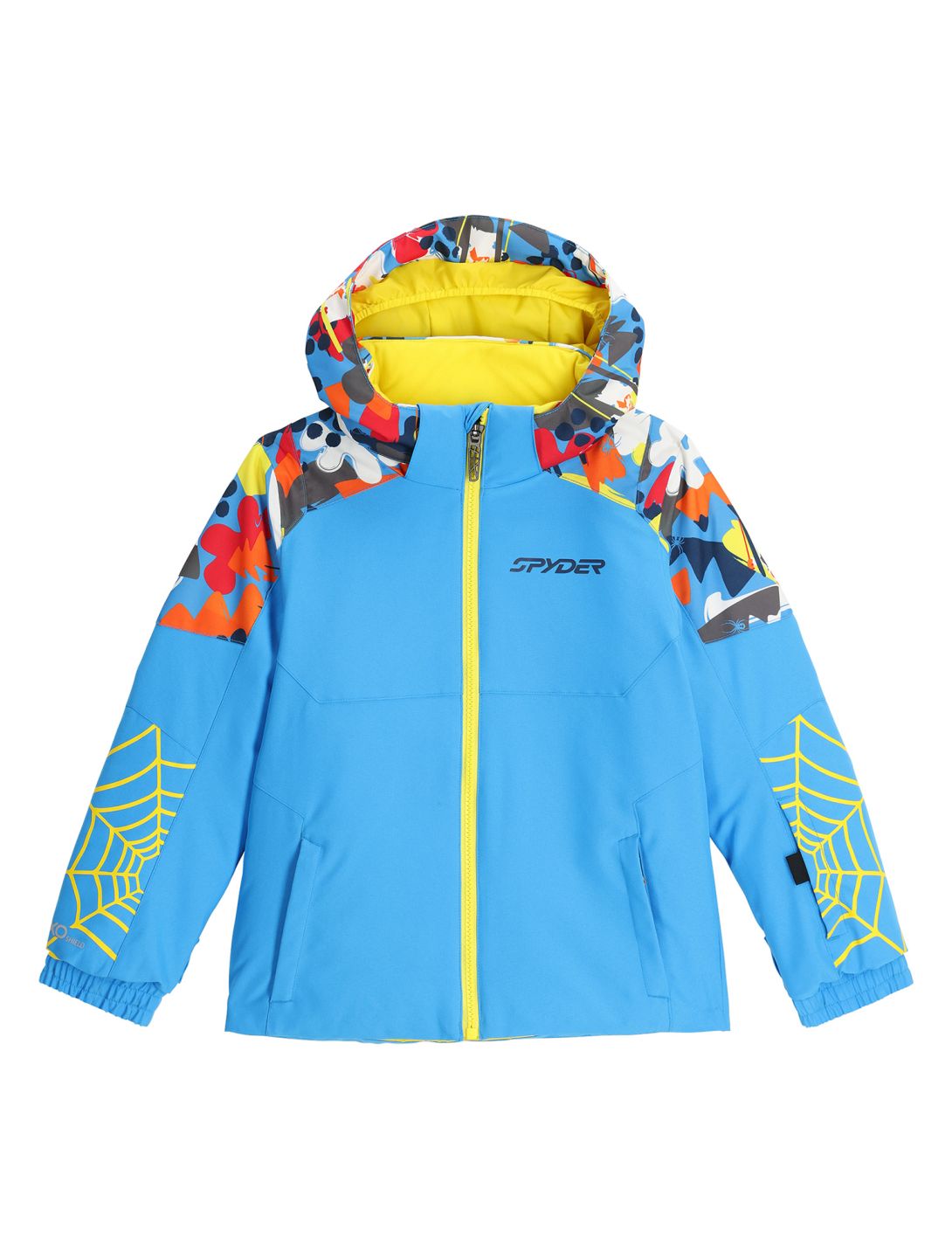 Spyder, Challenger veste de ski enfants Yeti Camo Aether Blue bleu 