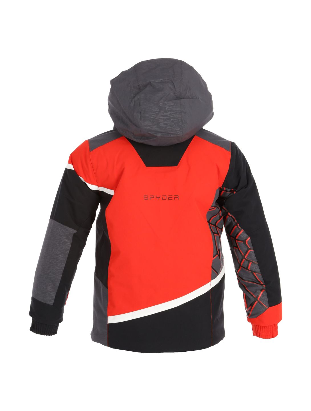 Spyder, Challenger veste de ski enfants volcano rouge 