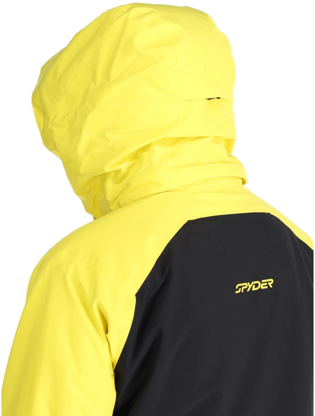 Spyder, Copper veste de ski hommes Acid Yellow jaune, noir 